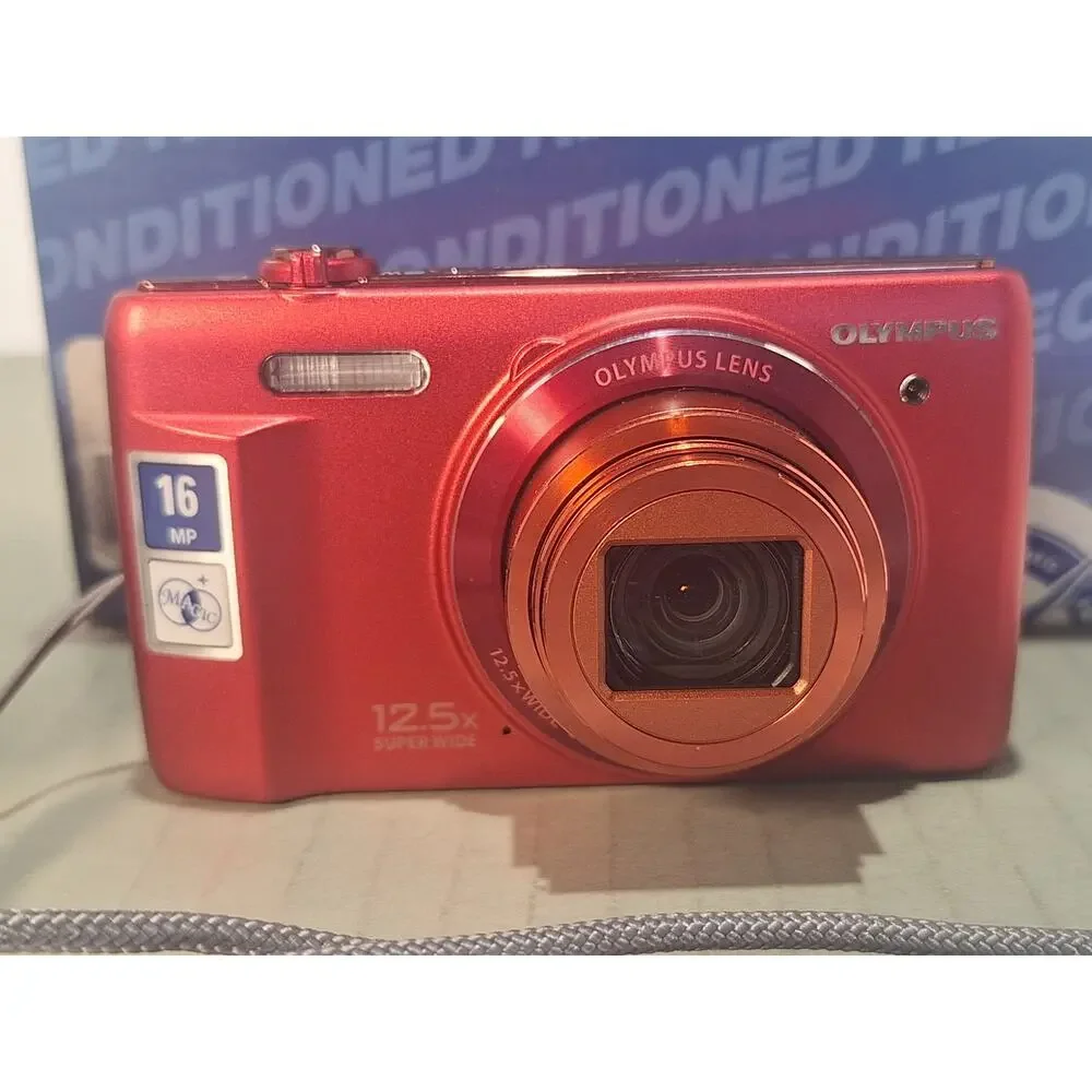 Olympus | Cameras, Photo & Video | Olympus Stylus Vr37 6mp Red Digital ...